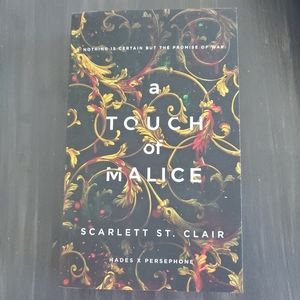 A touch of malice, book